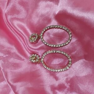 Vintage clip on earrings